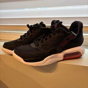 Nike MLB Black and Red Sneakers with Modern Design